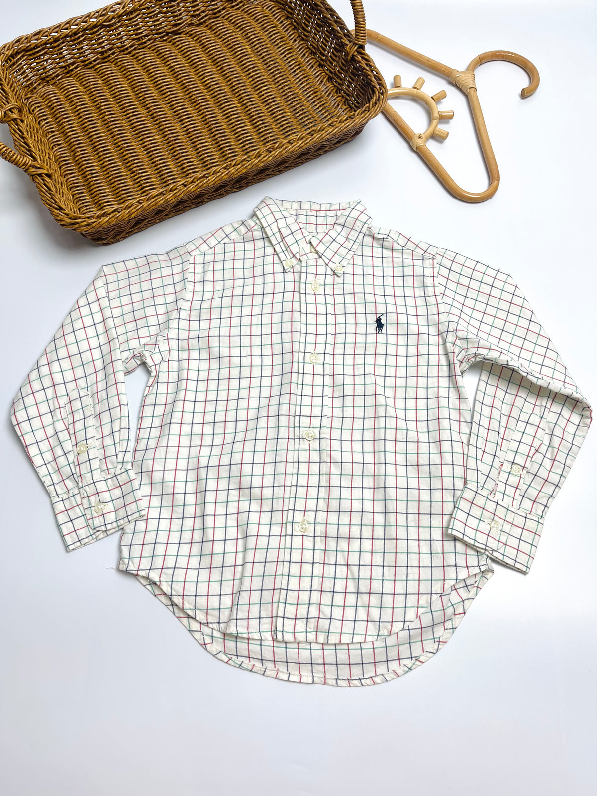 Ralph Lauren Multicolor Plaid Button-Down Shirt