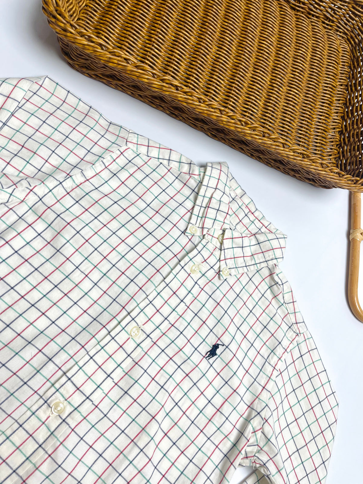 Ralph Lauren Multicolor Plaid Button-Down Shirt
