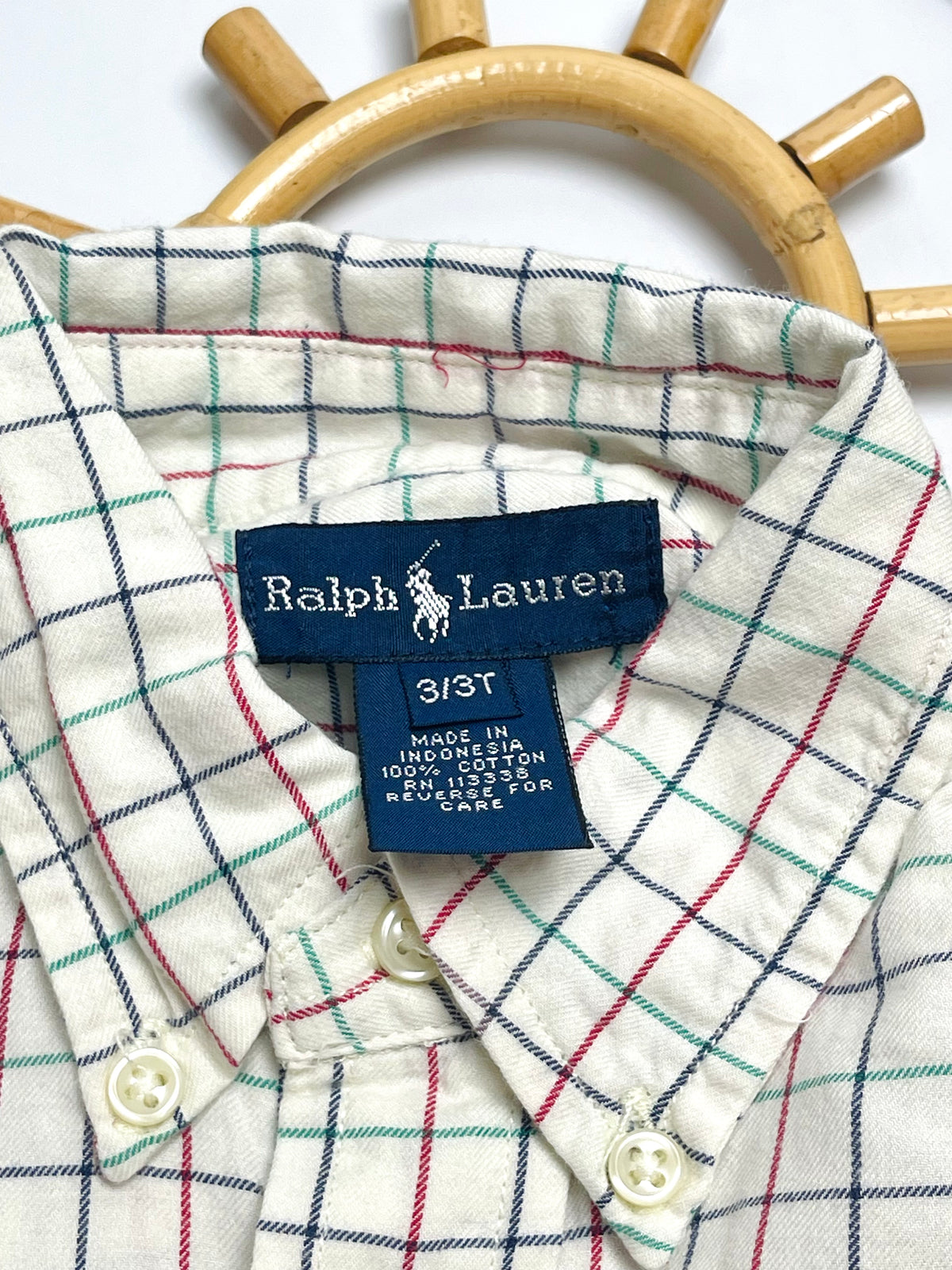 Ralph Lauren Multicolor Plaid Button-Down Shirt