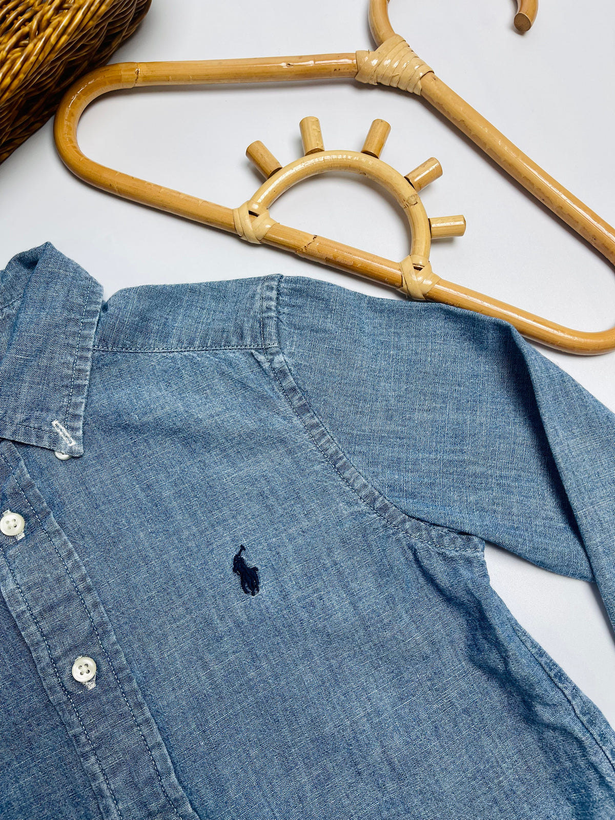 Ralph Lauren Classic Chambray Button-Down Shirt