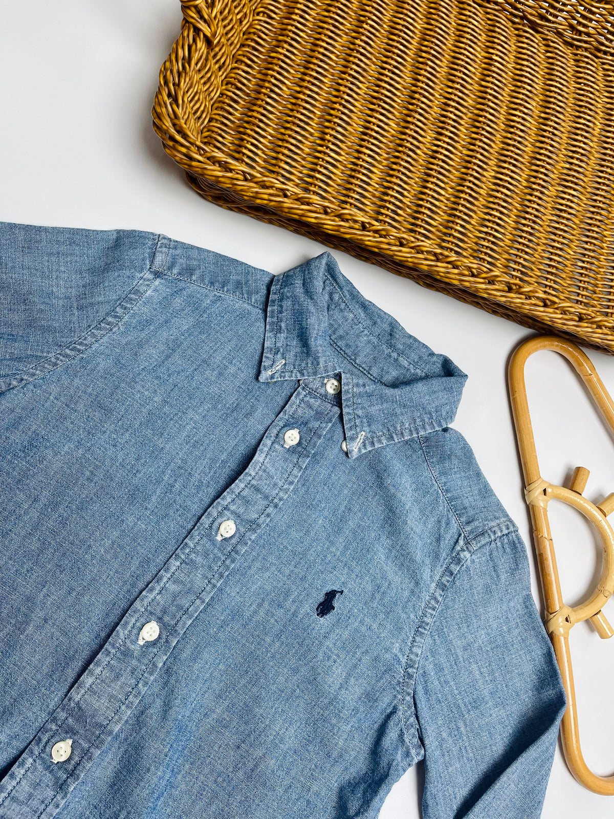 Ralph Lauren Classic Chambray Button-Down Shirt