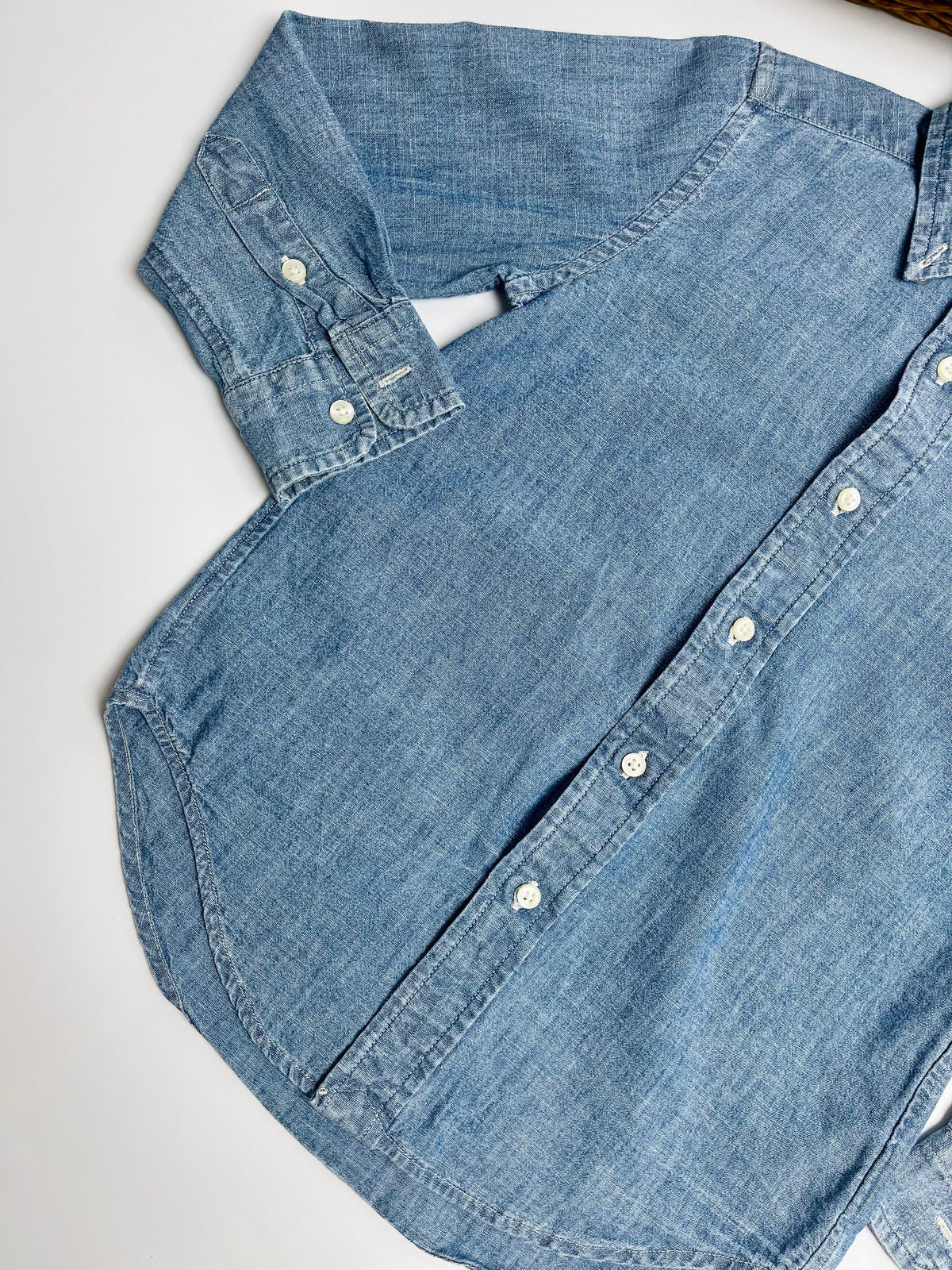 Ralph Lauren Classic Chambray Button-Down Shirt