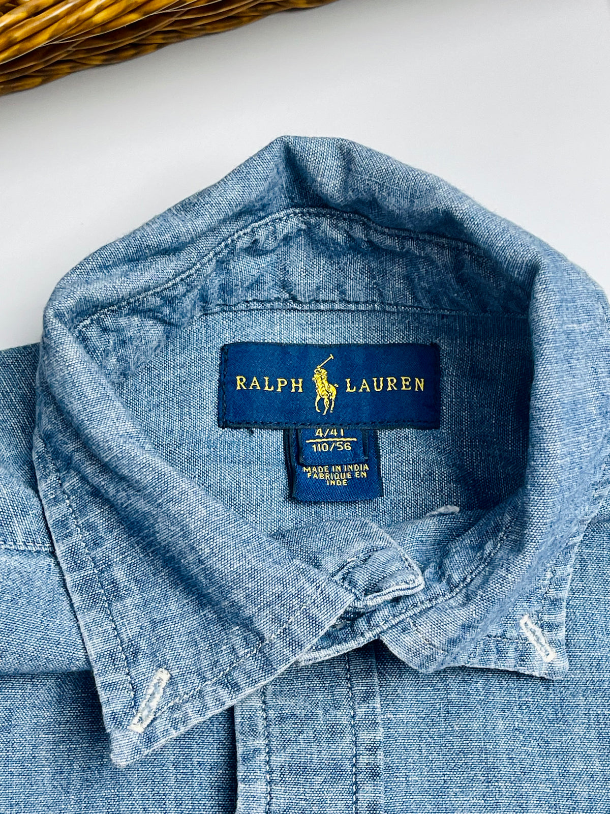 Ralph Lauren Classic Chambray Button-Down Shirt