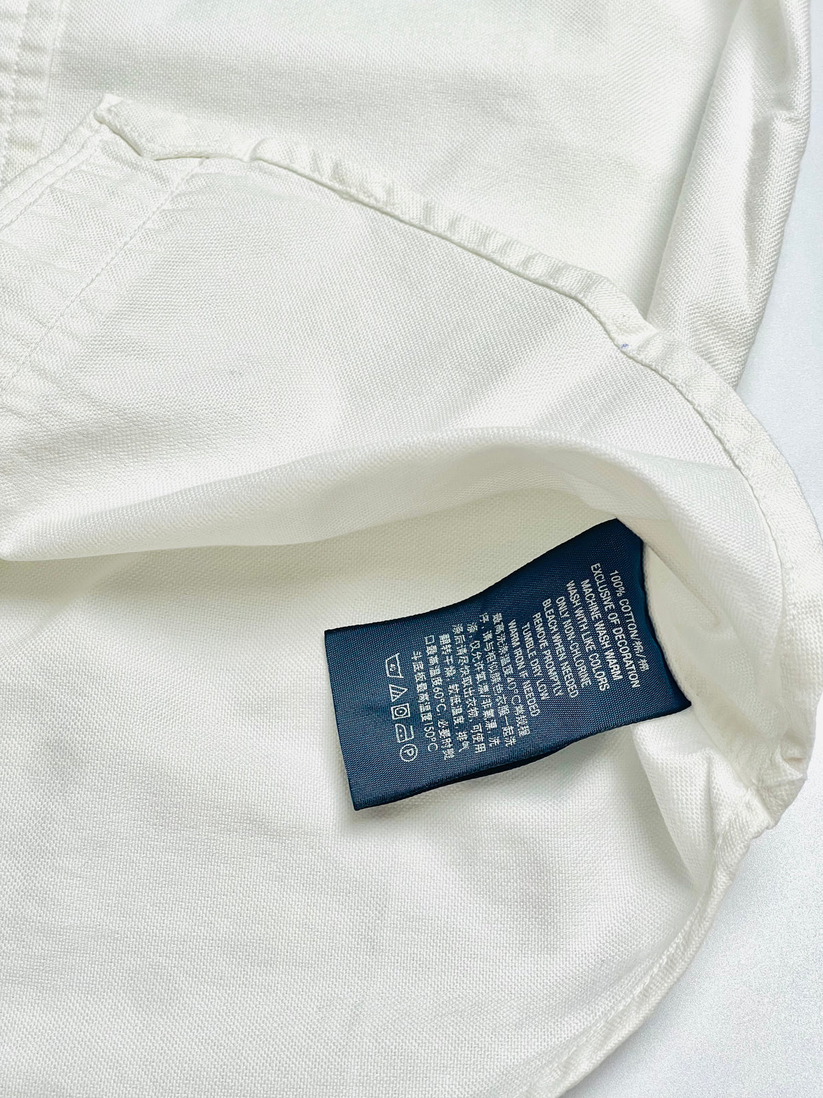 Ralph Lauren White Oxford Button-Down Shirt