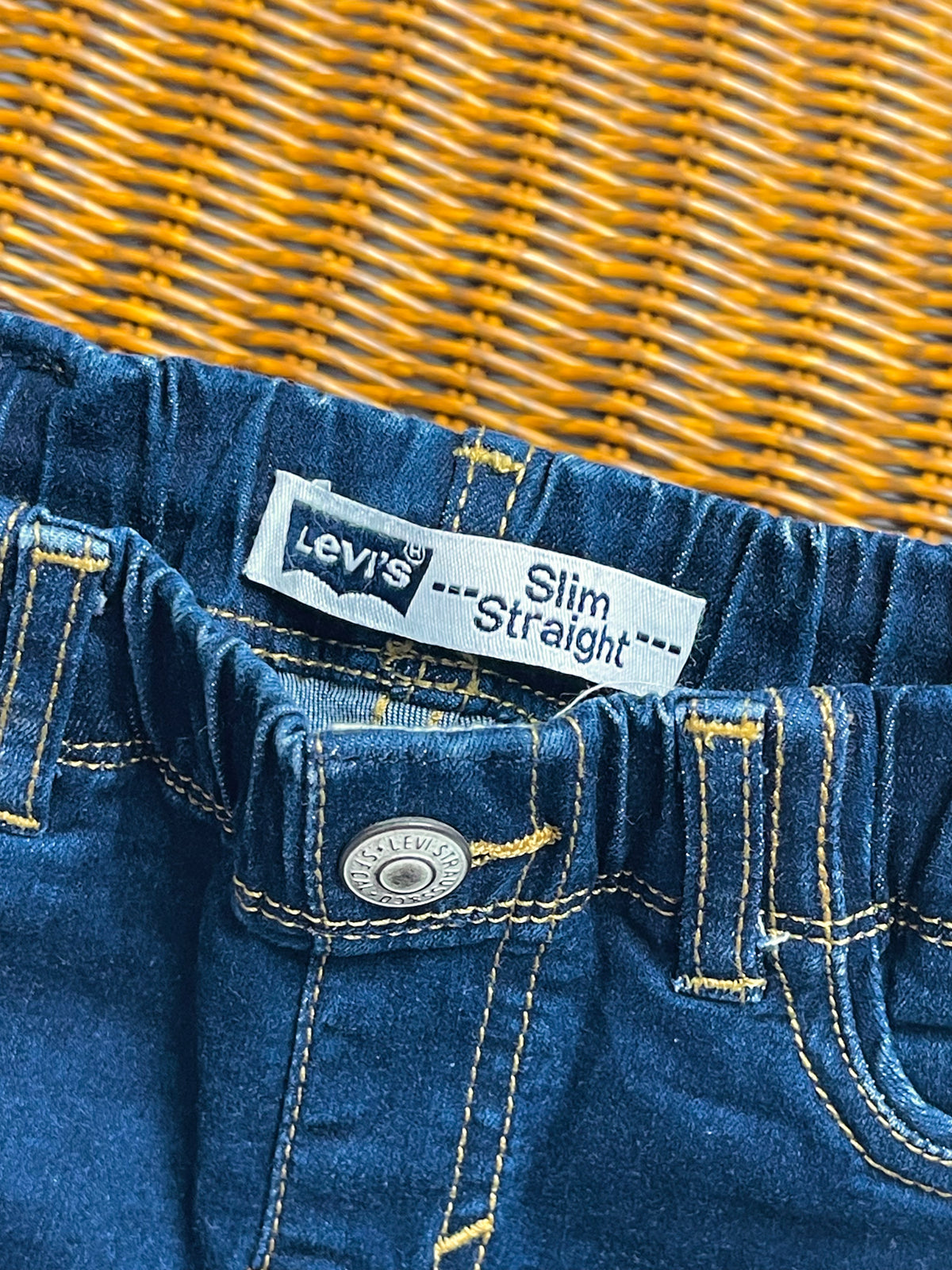 Levi’s Dark Wash Denim Shorts