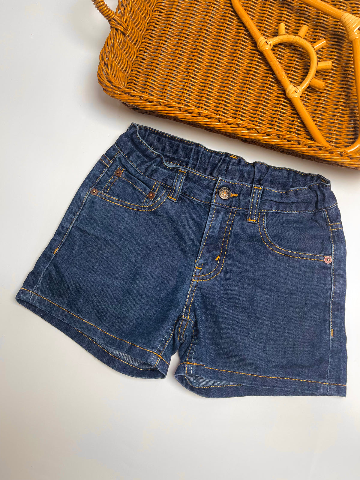 Levi’s Classic Medium-Wash Denim Shorts