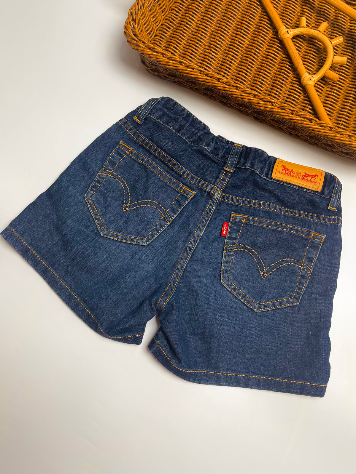Levi’s Classic Medium-Wash Denim Shorts