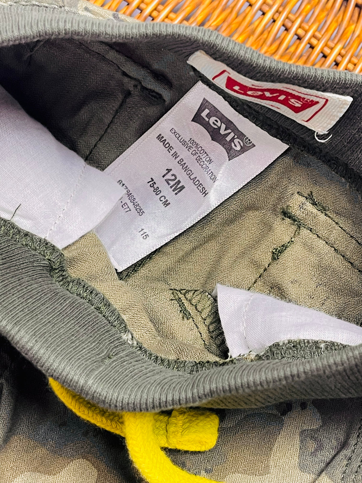 Levi’s Camouflage Cargo Shorts