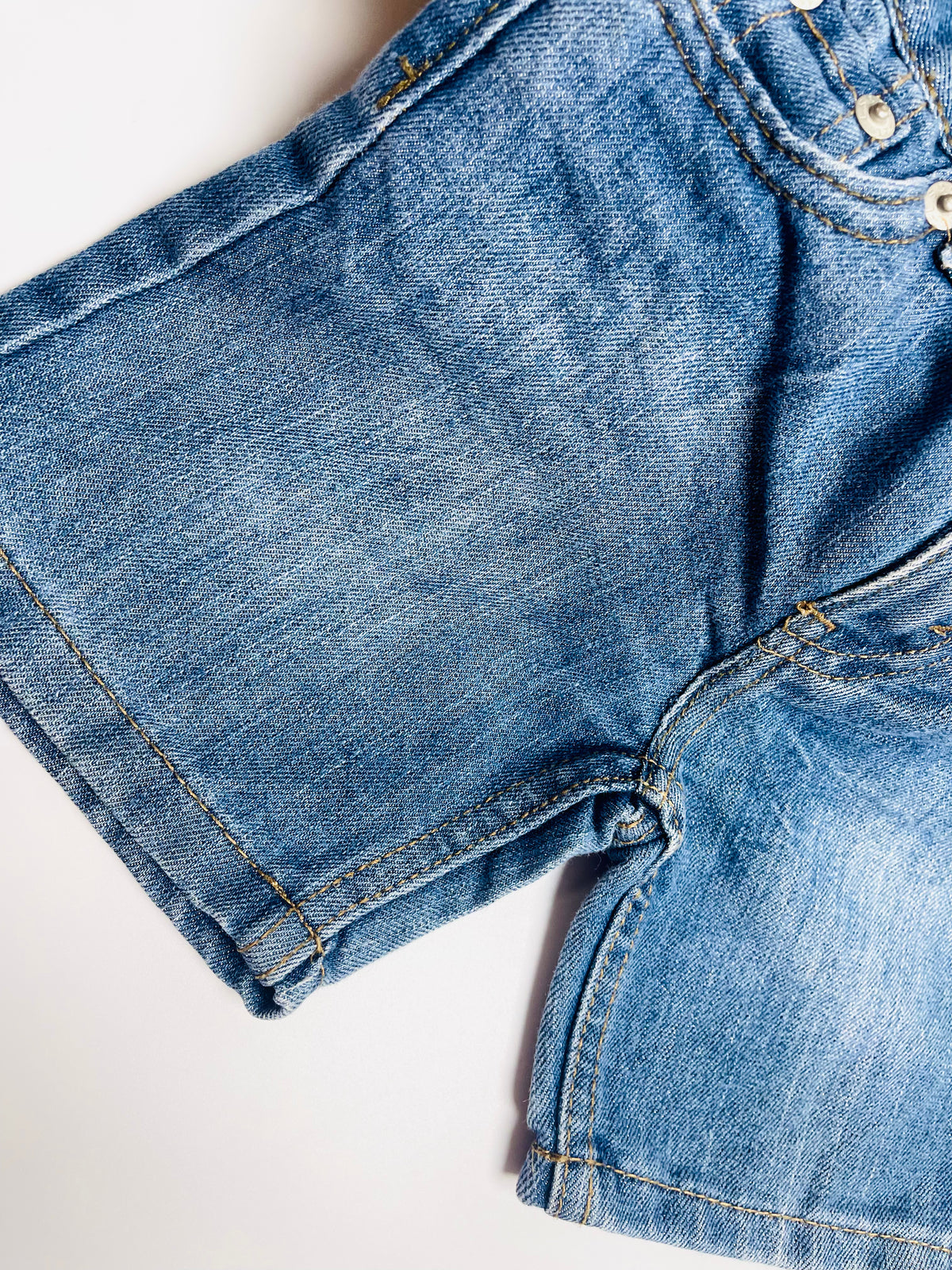 Levi’s Classic Blue Denim Shorts