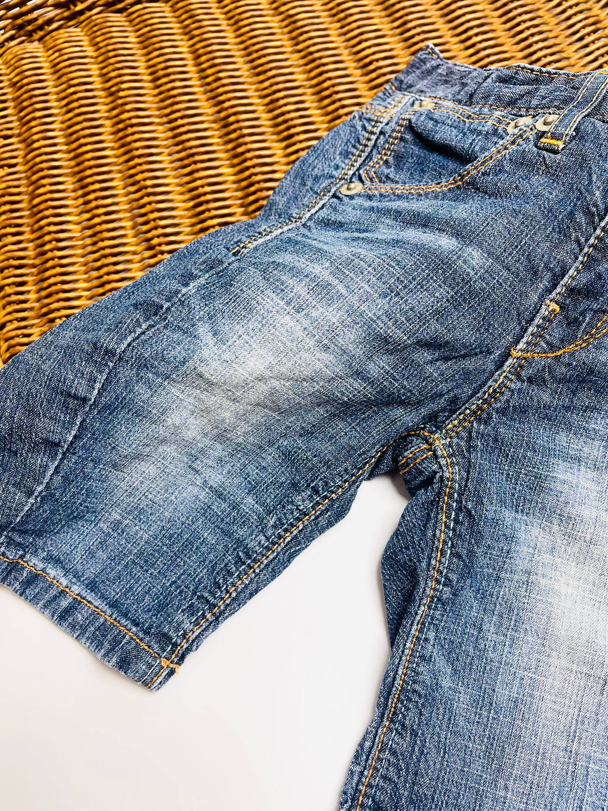 Levi’s Vintage Wash Denim Bermuda Shorts