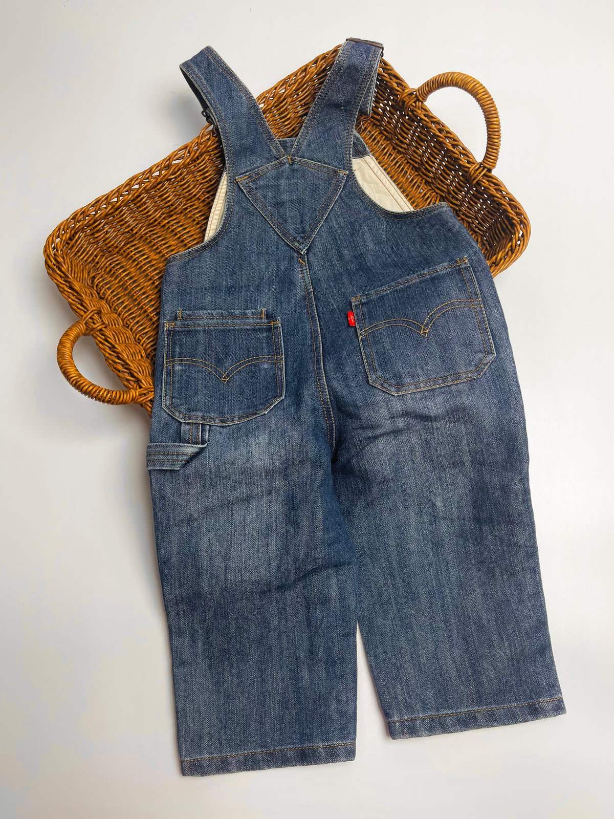 Levi’s Classic Denim Overall – Medium Wash