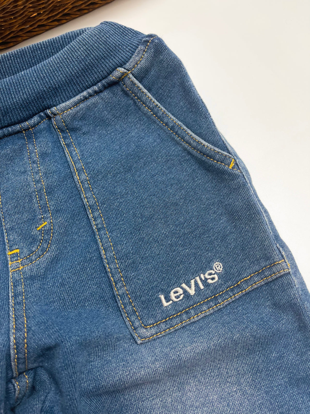 Levi’s Denim Jogger Pants – Blue