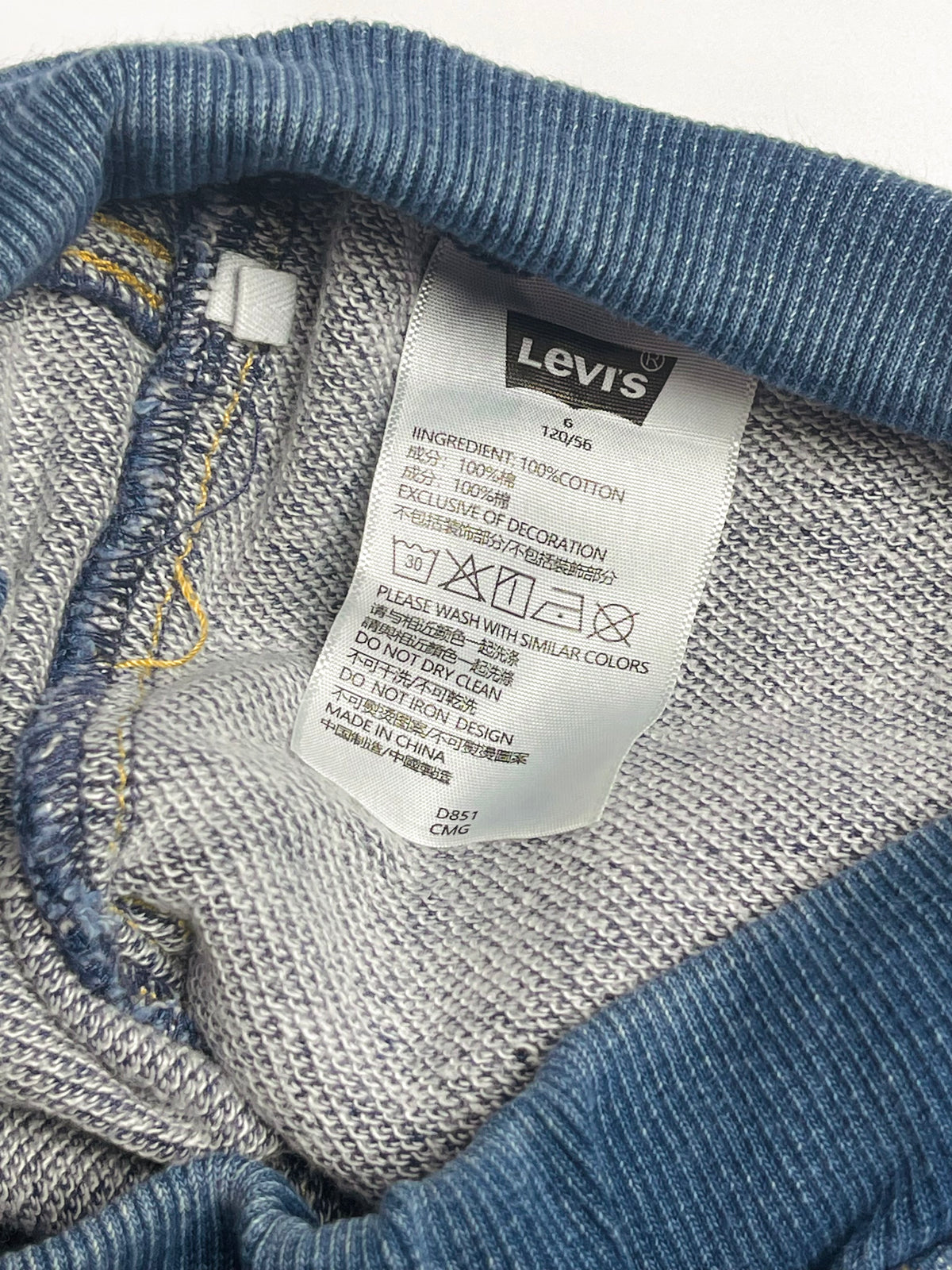 Levi’s Denim Jogger Pants – Blue