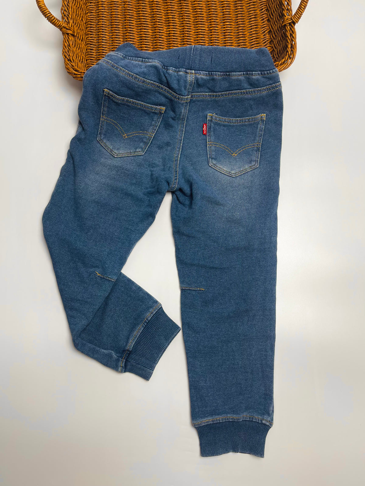 Levi’s Denim Jogger Pants – Blue