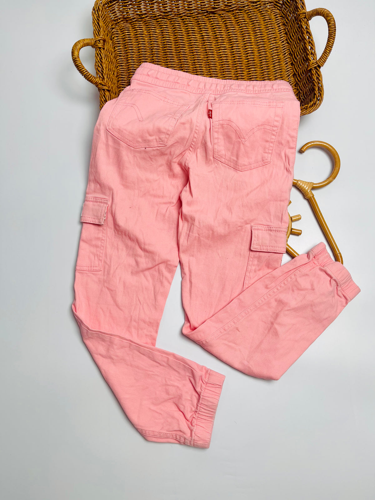 Levi’s Pink Cargo Jogger Pants