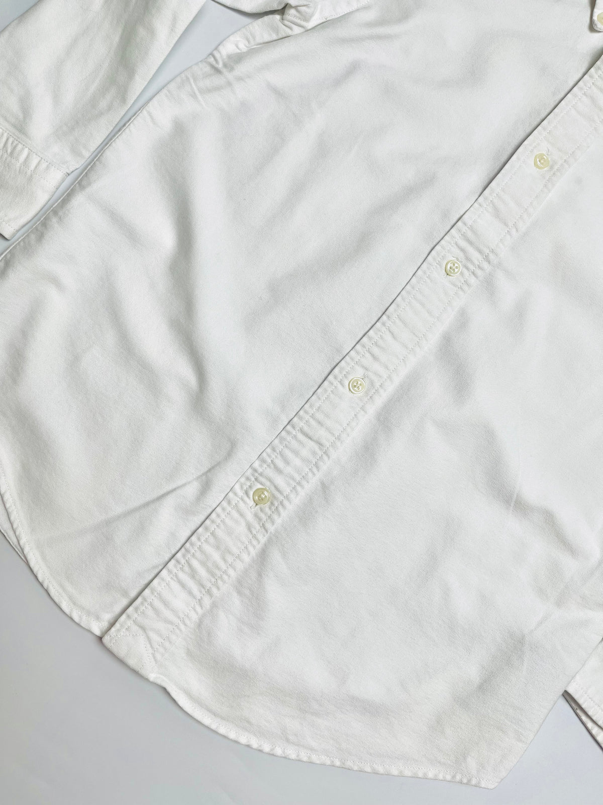 Ralph Lauren White Oxford Button-Down Shirt
