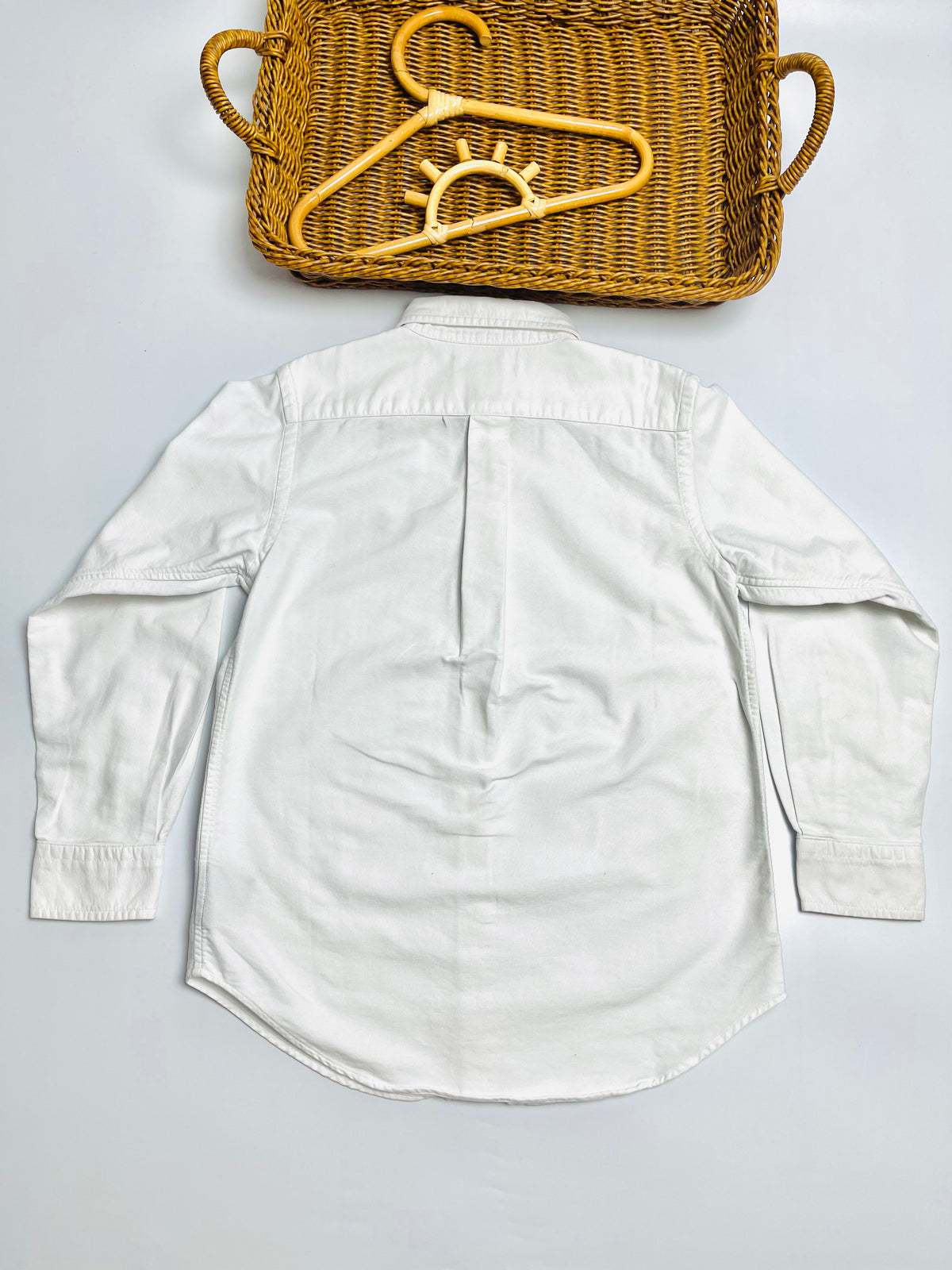 Ralph Lauren Classic White Button-Down Shirt