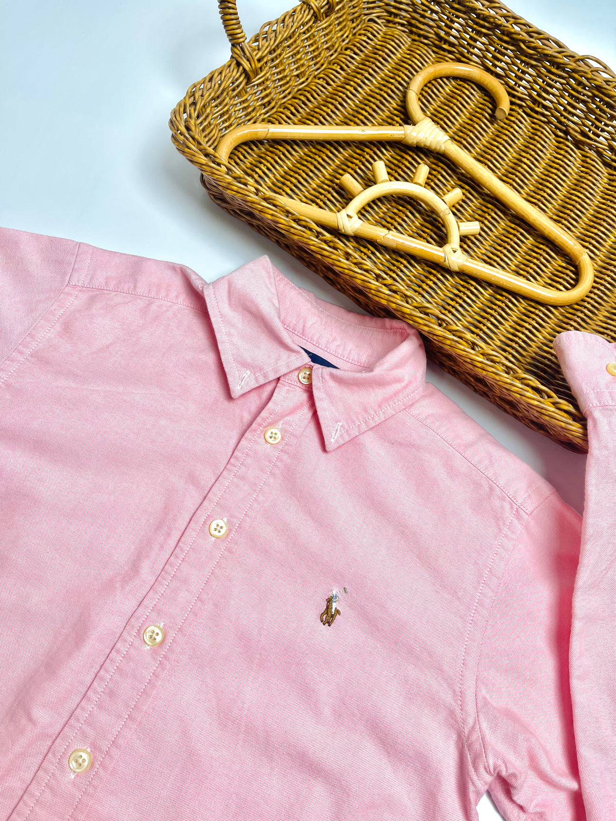 Ralph Lauren Pink Classic Button-Down Shirt