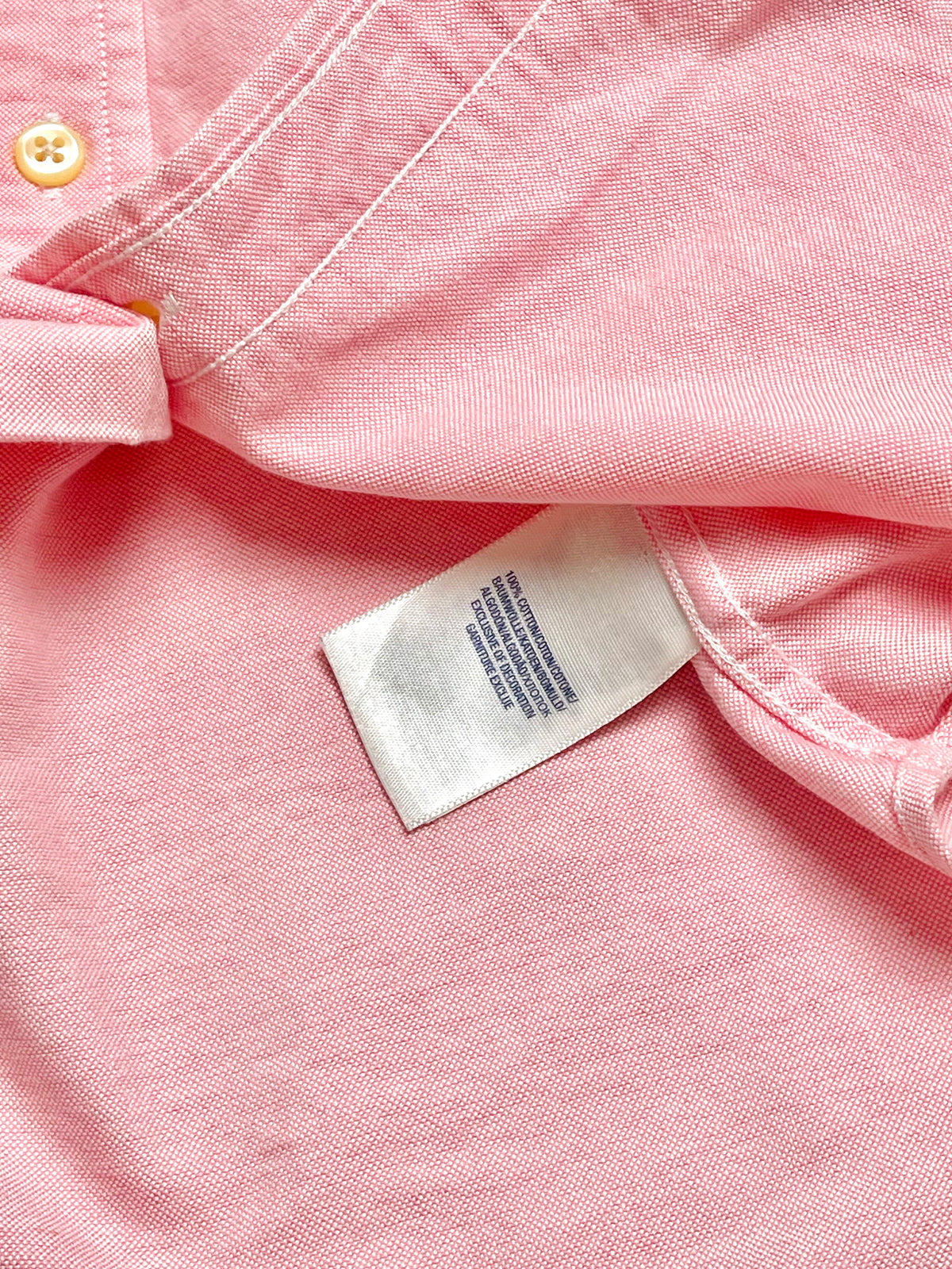 Ralph Lauren Pink Classic Button-Down Shirt
